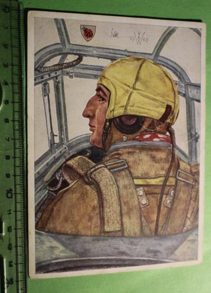 alte AK - W. Willrich - Unsere Luftwaffe - Hauptmann Falck