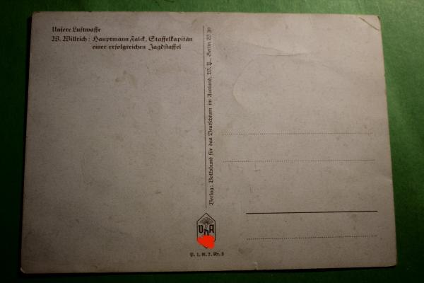 alte AK - W. Willrich - Unsere Luftwaffe - Hauptmann Falck