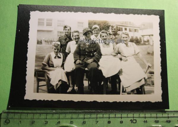 Foto RK-Träger im Lazarett - neuzeitlicher Abzug
