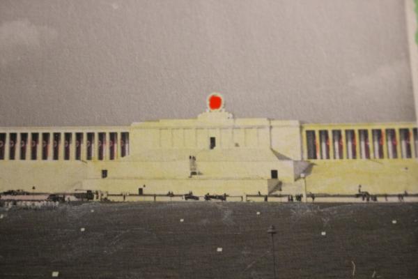 altes Foto - Nürnberg - Zeppelinfeld - nachcoloriert