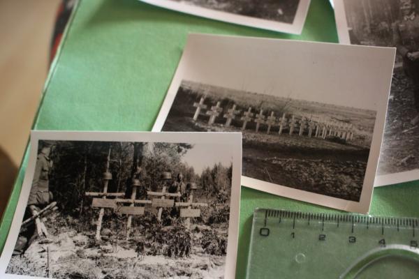 18 tolle alte Foto einer Einheit  -  eins mit RKTräger und DKiG Träger