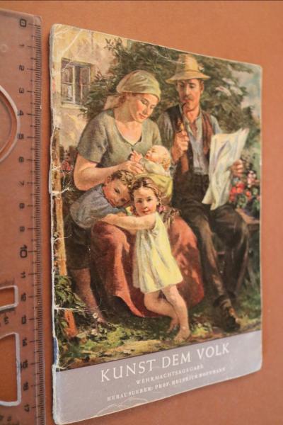 Heft - Kunst dem Volk Wehrmachtsausgabe München 1943