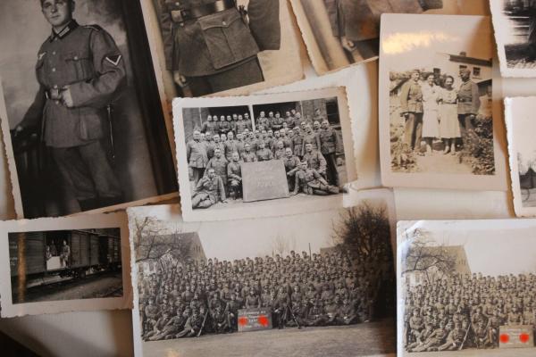 Estate of locomotive drivers of the Wehrmacht field railway - Ortden, certificates, photos, etc