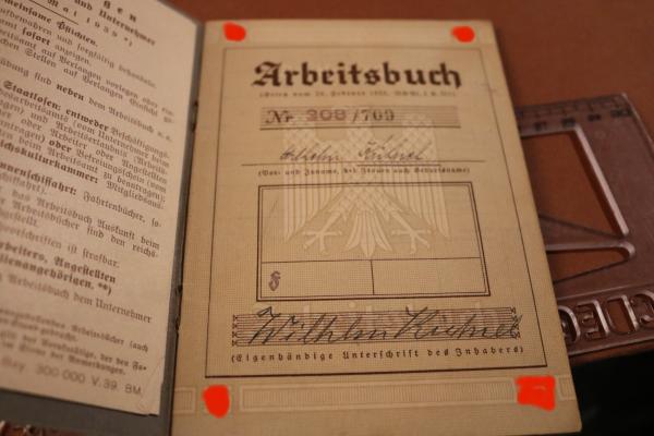 Arbeitsbuch Deutsches Reich Neu-Ulm
